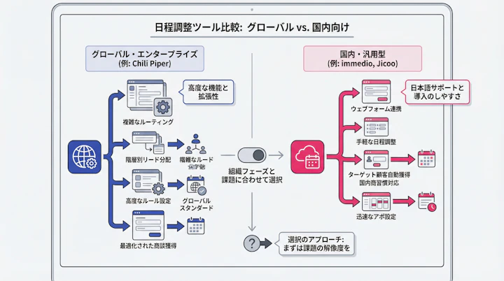 Comparison of scheduling tools for inside sales