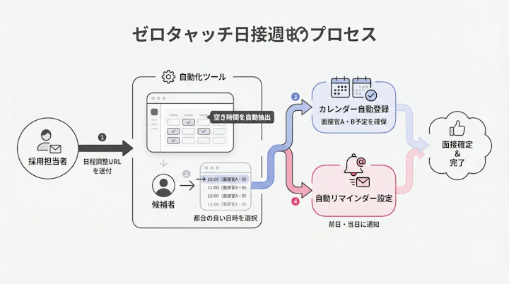 Workflow from sending link to calendar block and auto-reminder