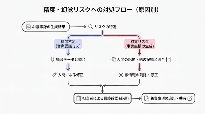 原因別の対処手順